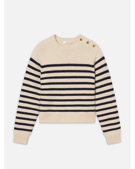 FRAME White The Mariner Sweater