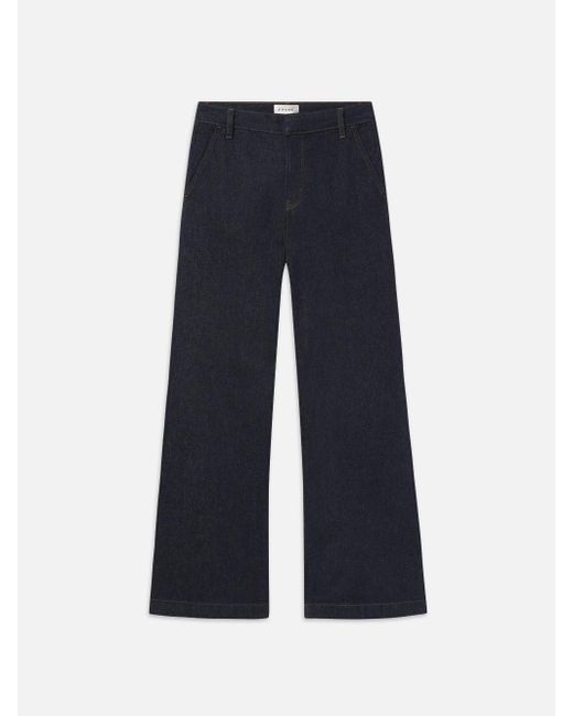 FRAME Blue The Tailored Denim Trouser