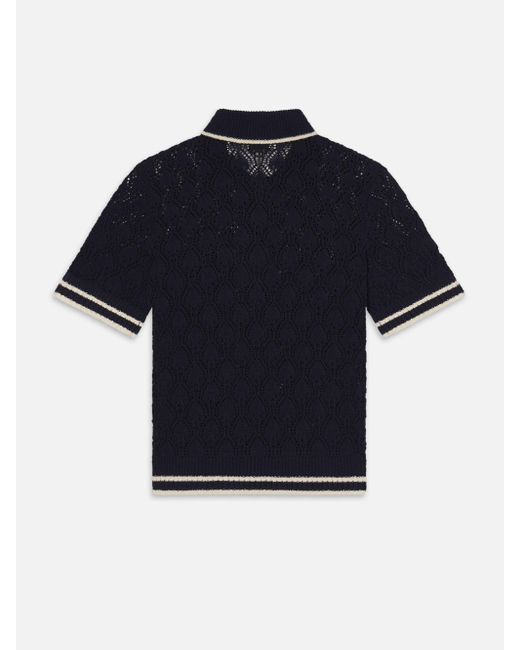FRAME Blue The Rookie Polo