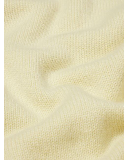 FRAME Natural Cashmere Crewneck Sweater for men