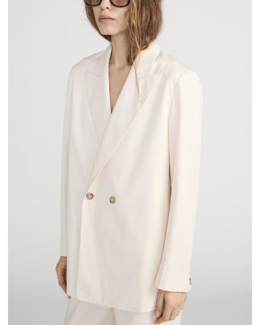 FRAME Natural The Lounge Blazer