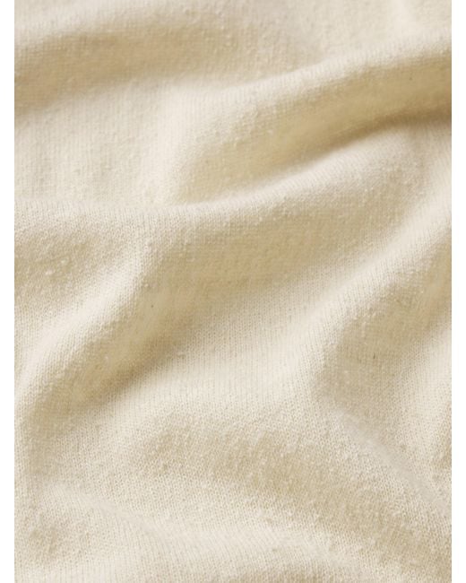 FRAME White The Silk Knit Plus One Tee