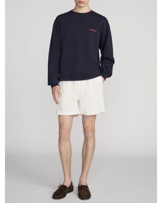 FRAME Blue Sotheby's Sweatshirt for men