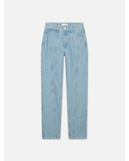 FRAME Blue Le Mec Slant Pocket Jean
