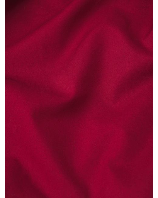 FRAME Red The Tennis Shirt Dress