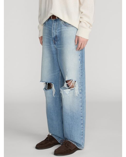 FRAME Blue Baggy Jean for men