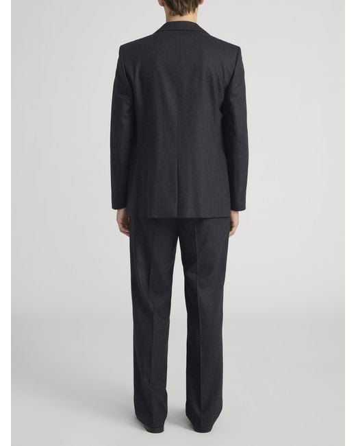 FRAME Blue Single Breasted Blazer for men