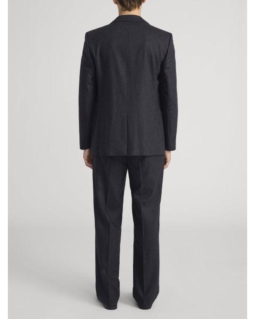 FRAME Blue Single Breasted Blazer for men