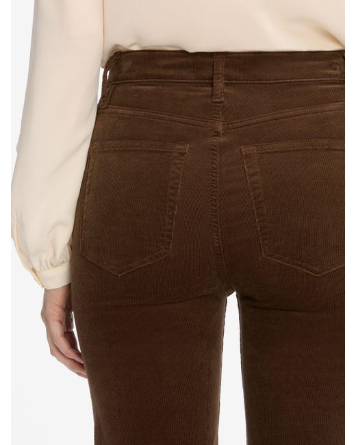 FRAME Brown Le Sleek Straight Corduroy