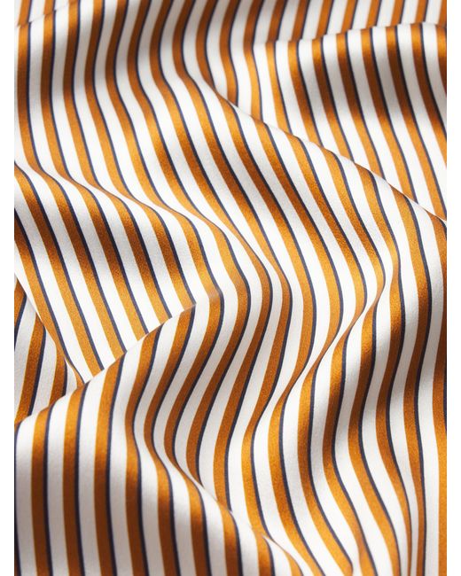 FRAME Natural Ritz Striped Pajama Shirt