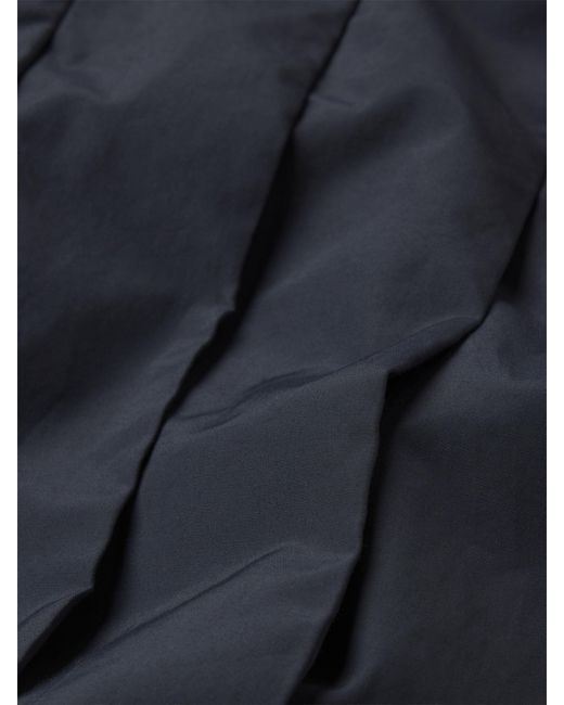 FRAME Blue The Tennis Pleated Skirt