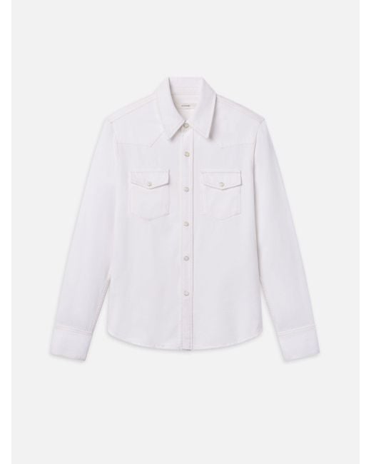 FRAME White The Classic Shirt