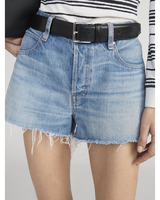 FRAME Blue The Hang Short