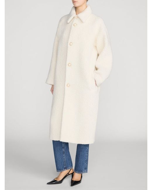 FRAME White The Cloud Coat