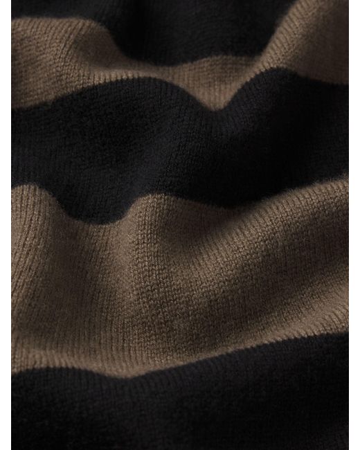 FRAME Black Rugby Polo Sweater for men