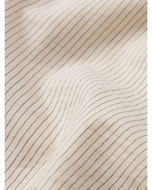 FRAME Natural The Striped Short