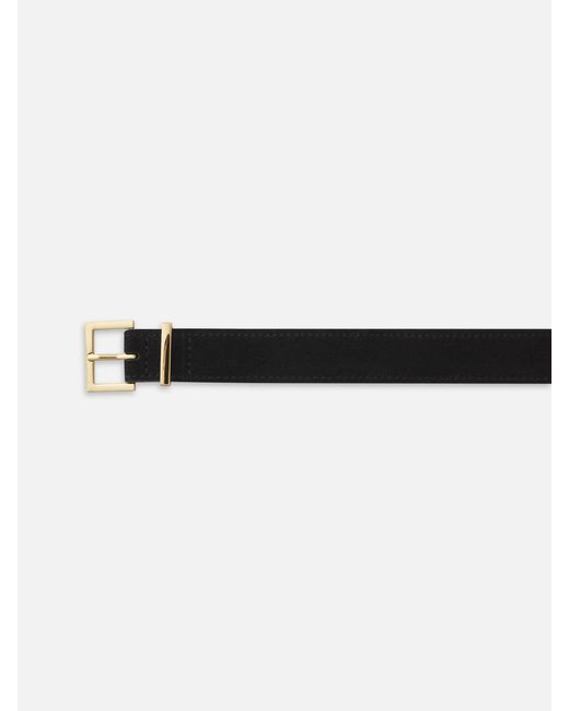 FRAME Black The Double Wrap Belt
