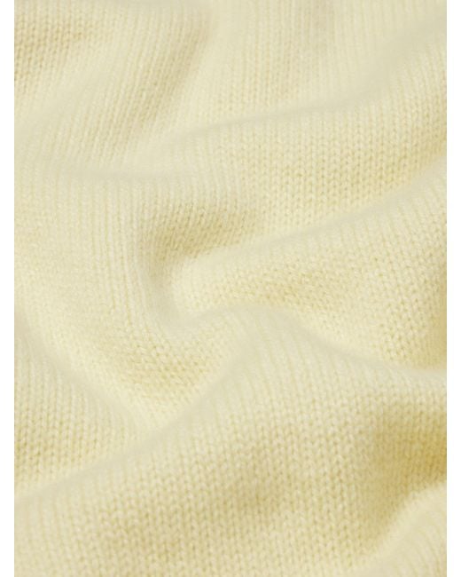 FRAME Natural Cashmere Crewneck Sweater for men