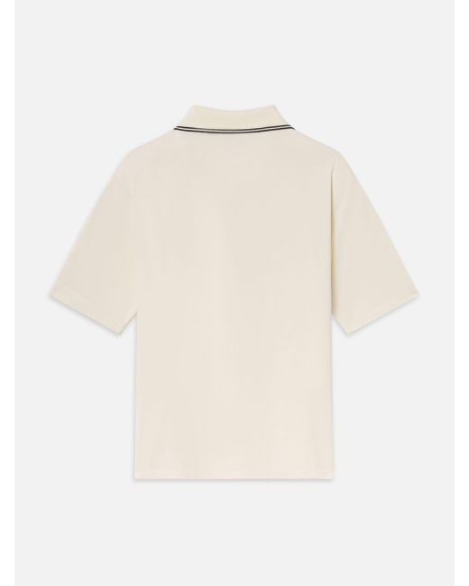 FRAME White Light Pique Polo for men