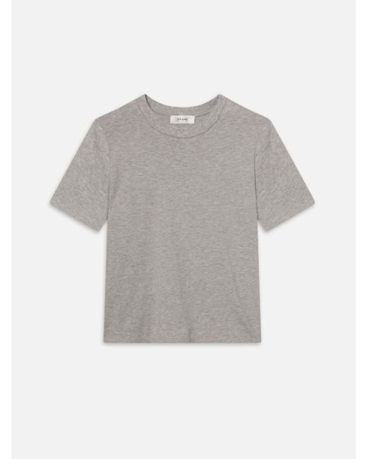 FRAME Gray The Heather Plus One Tee