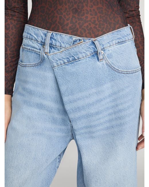FRAME Blue The Crossover Loose