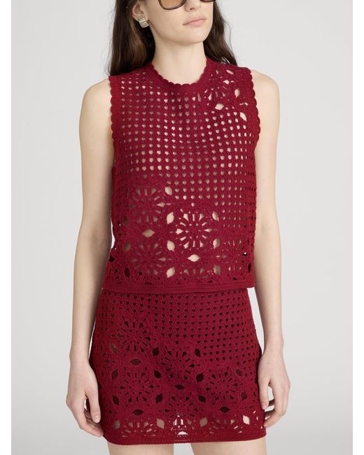 FRAME Red The Postcard Tank
