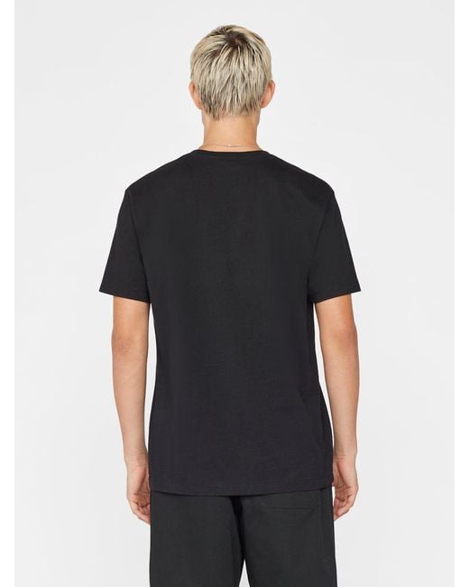 FRAME Black Frame Logo Tee for men