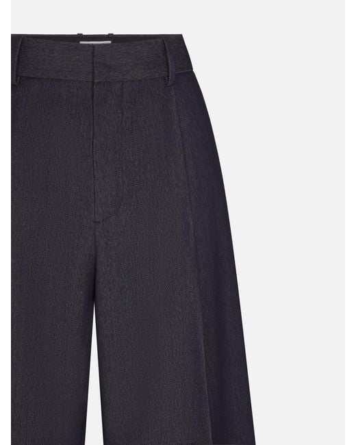 FRAME Blue The Atelier Uniform Trouser