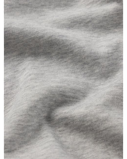 FRAME Gray The Heather Boxy Tee