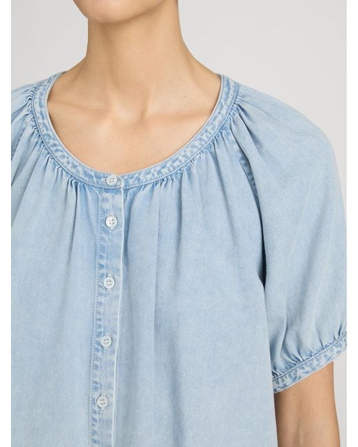 FRAME Blue The Resort Shirt