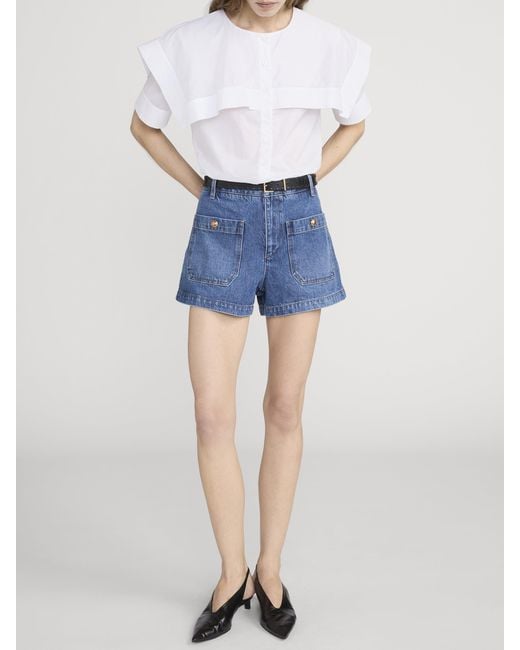 FRAME Blue The Cruise Short