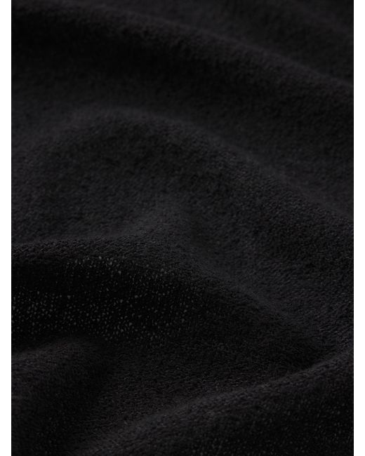 FRAME Black Light Cotton Silk Cardigan for men