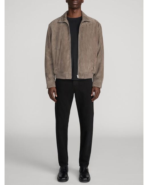 FRAME Black The Straight Jean for men