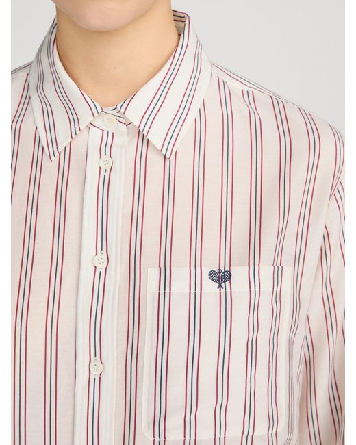 FRAME White The Tennis Boy Shirt