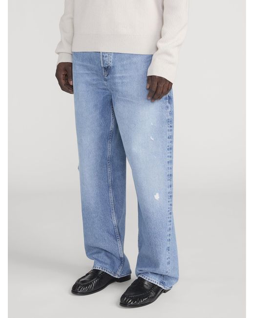 FRAME Blue Baggy Jean for men