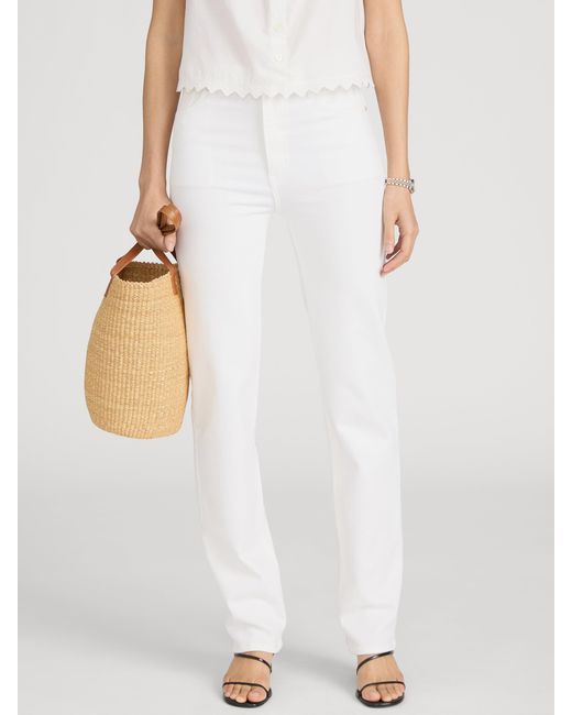 FRAME White Le Sleek Straight Long