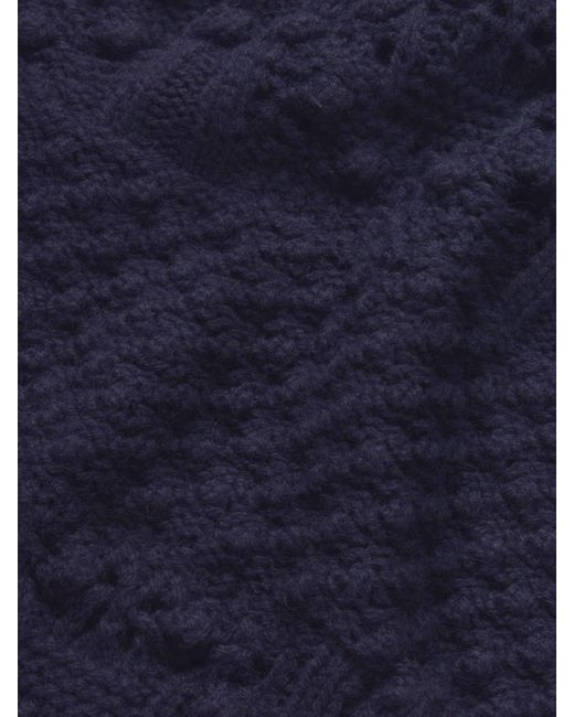 FRAME Blue Patch Pocket Sweater