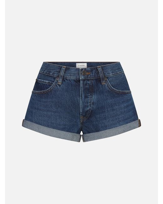 FRAME Blue The Darling Short