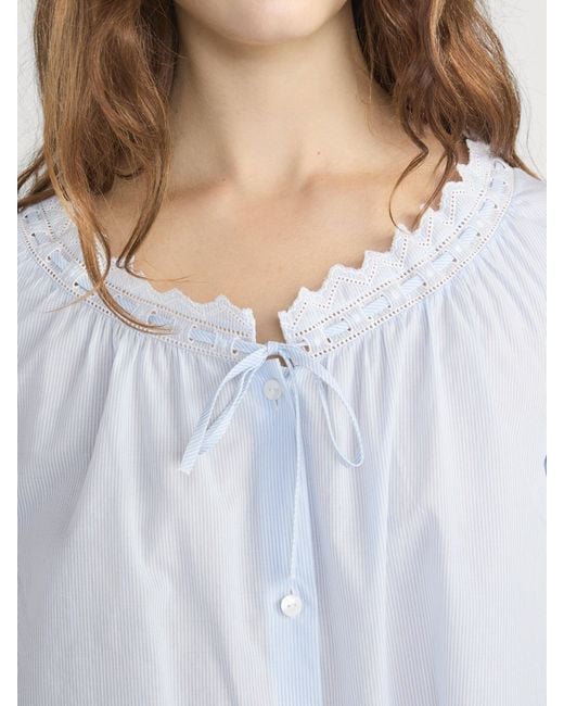 FRAME Blue The Serene Top