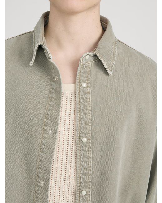 FRAME Multicolor Relaxed Denim Shirt for men