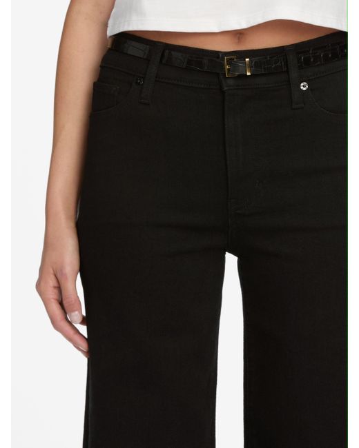 FRAME Black Le Pixie Slim Palazzo