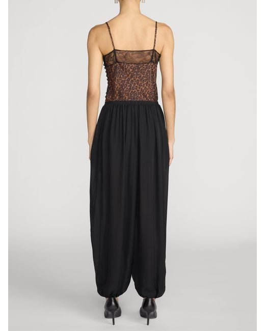 FRAME Black The Silk Balloon Pant