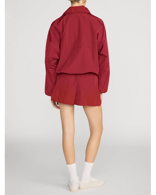 FRAME Red The Tennis Windbreaker