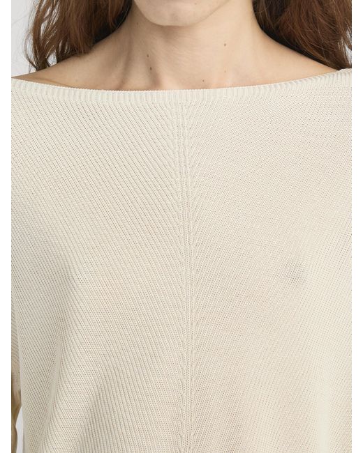 FRAME White The Drapey Sweater