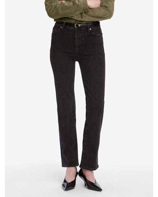 FRAME Black Le Sleek Straight