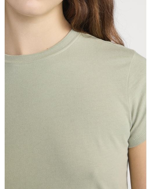 FRAME Green The Vintage Baby Tee