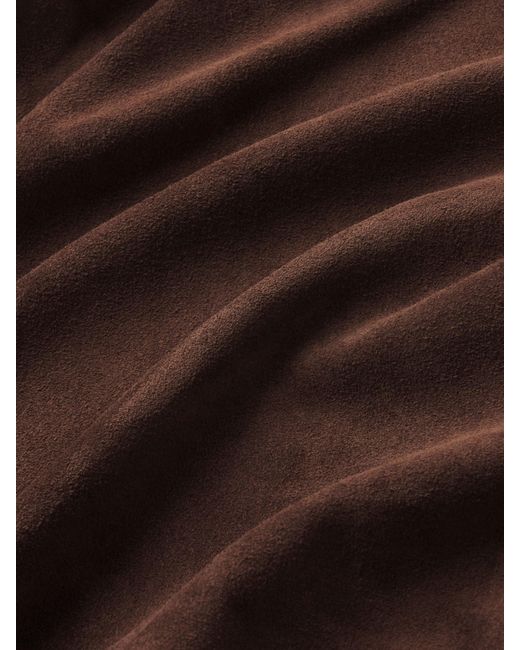 FRAME Brown The Suede Oversized Jacket