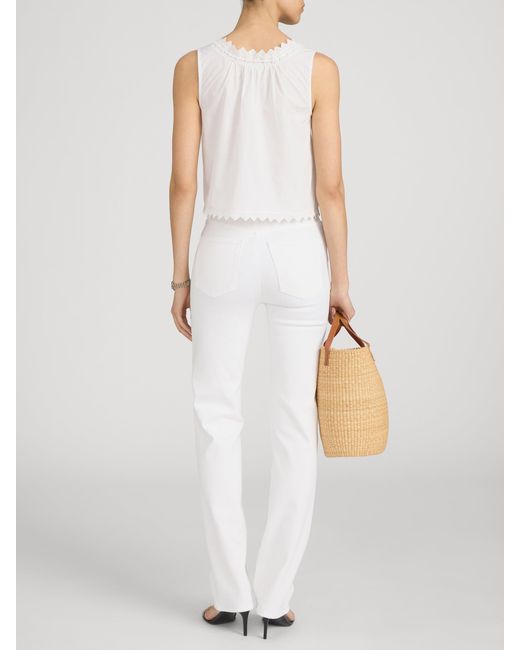FRAME White Le Sleek Straight Long