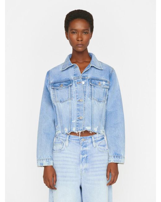 Frame le vintage sale denim jacket