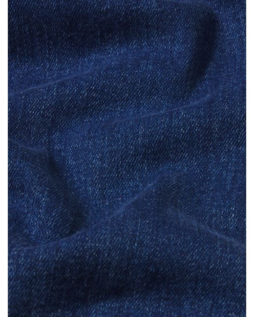 FRAME Blue Modern Straight